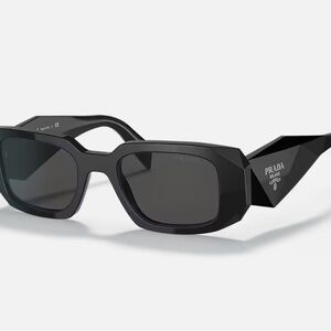 Prada Angular Black Sunglasses